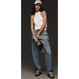 Rag & Bone New York Miramar Nora Cargo Jeans Utility Denim Pants Size 30